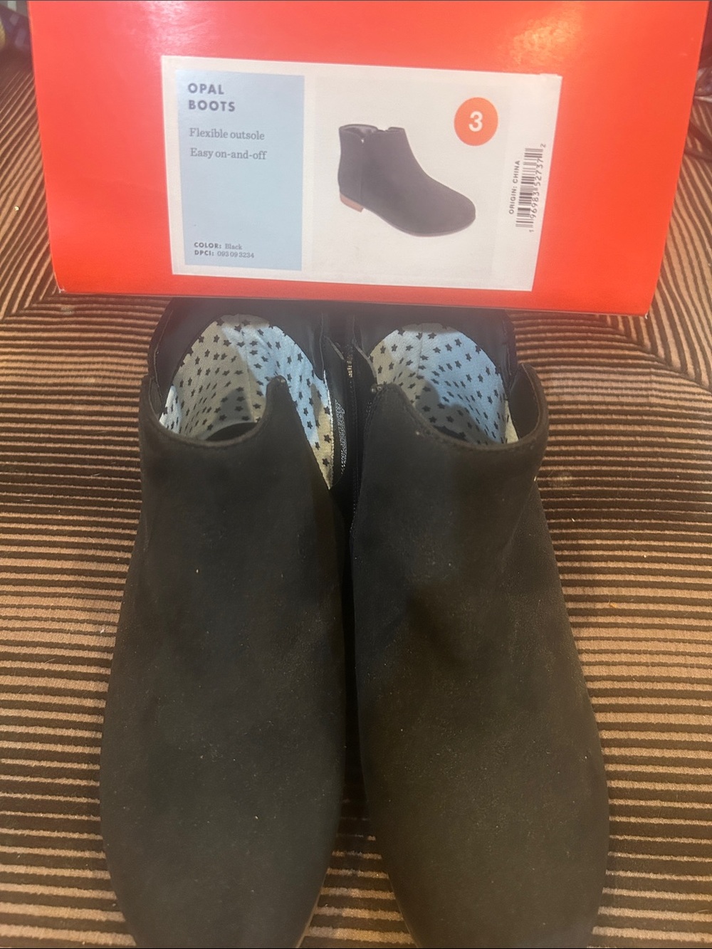 Girl’s Black Ankle Boot